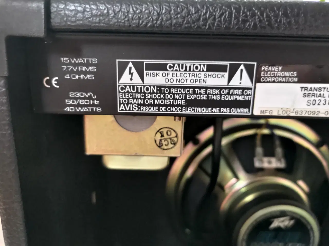 Billede 4 - Peavey Rage 158 guitarforstærker