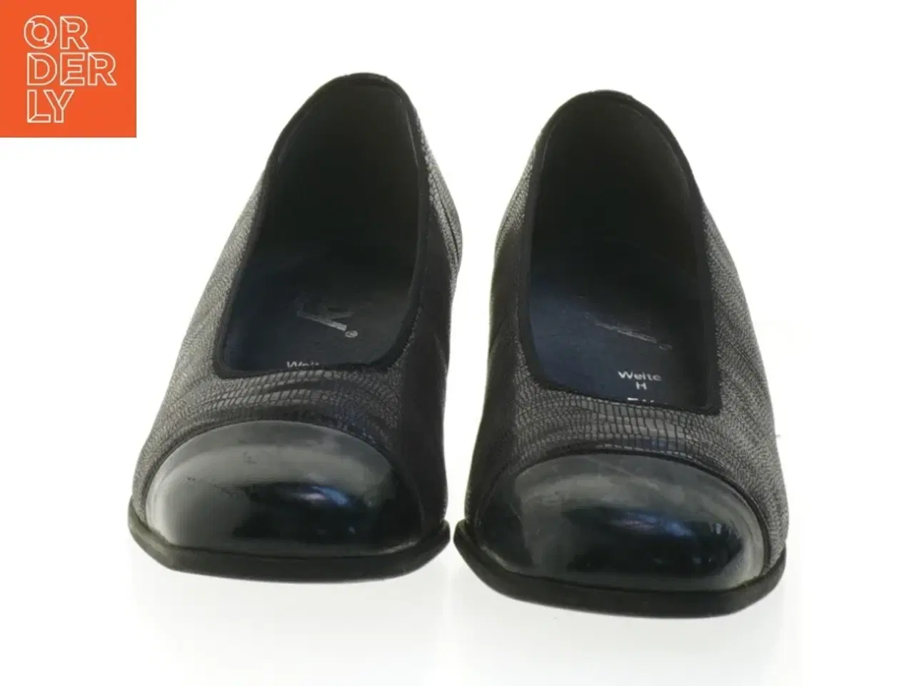 Billede 4 - Sorte sko med hæle fra Gabor (str. Længde. 25 cm)