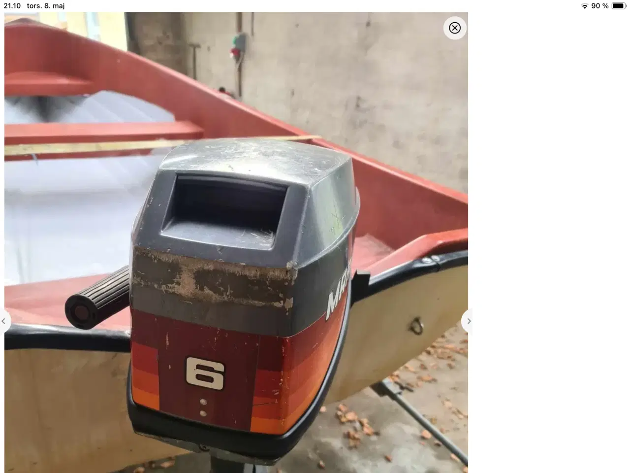 Billede 3 - Jolle med motor