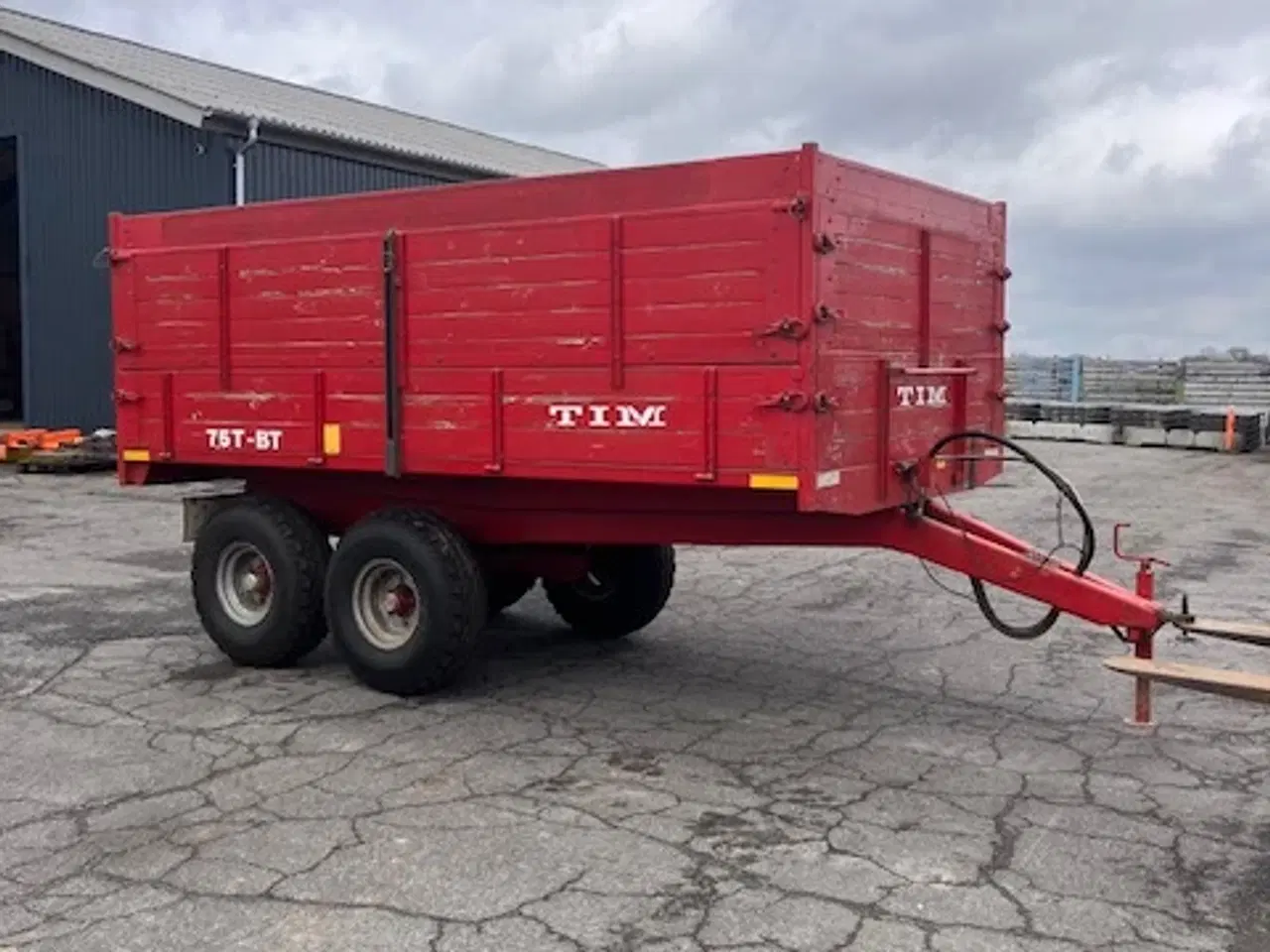 Billede 1 - Velholdt Tim 7,5 ton tipvogn