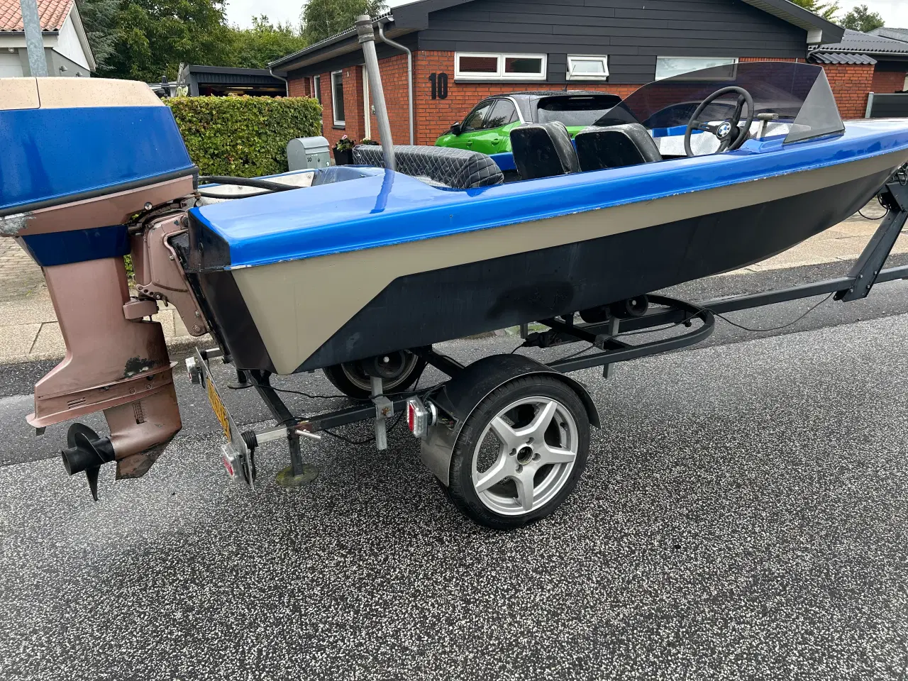 Billede 6 - Speedbåd med trailer og 50 hk Yamaha  bud modtages