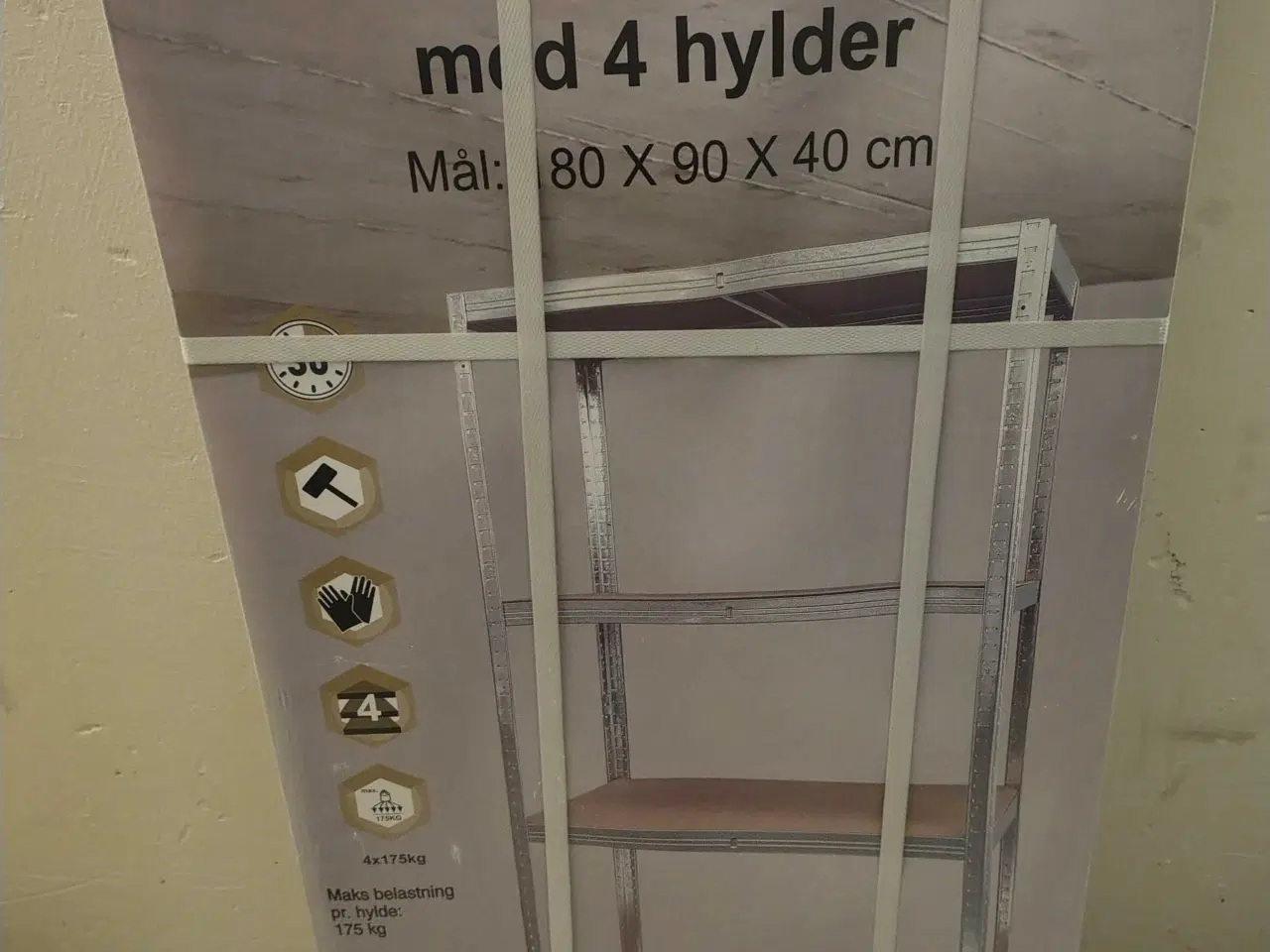 Billede 1 - Stålreol