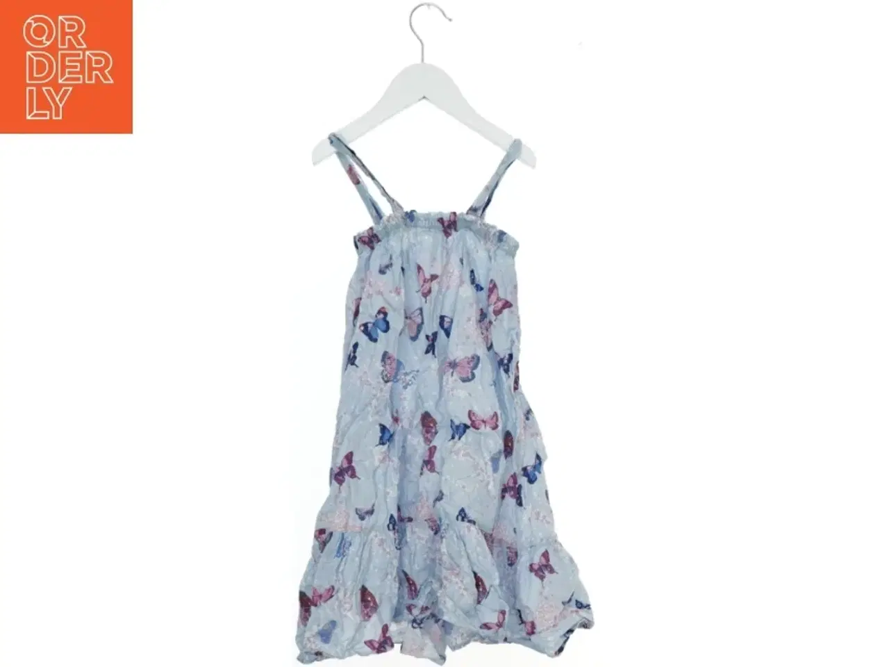 Billede 2 - Sommerkjole med sommerfugle fra H&M (str. 116)