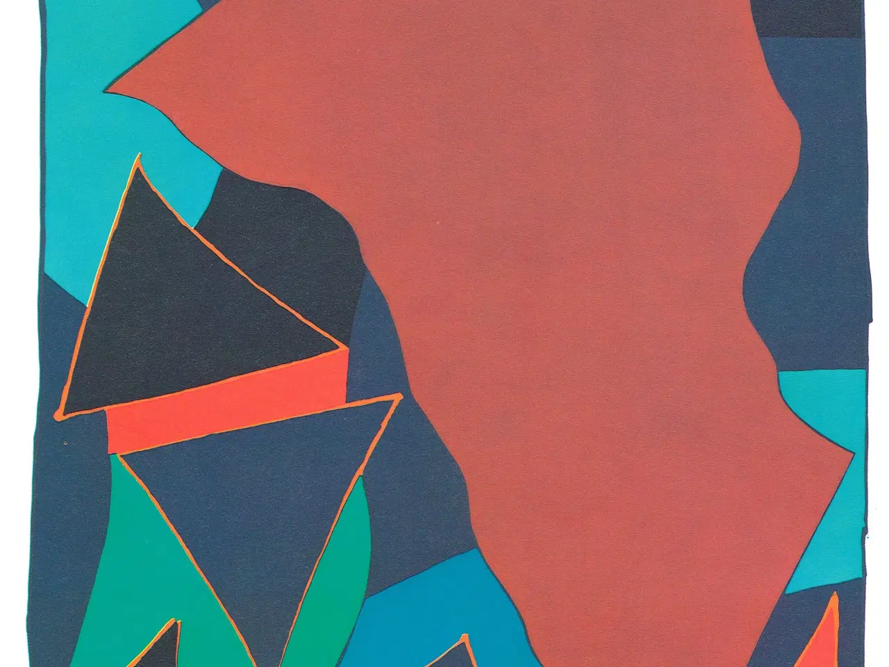 Billede 12 - Kunsttryk af Richard Mortensen