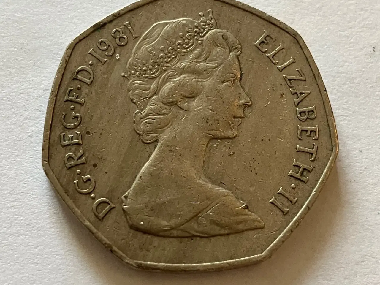 Billede 1 - 50 Pence England 1981