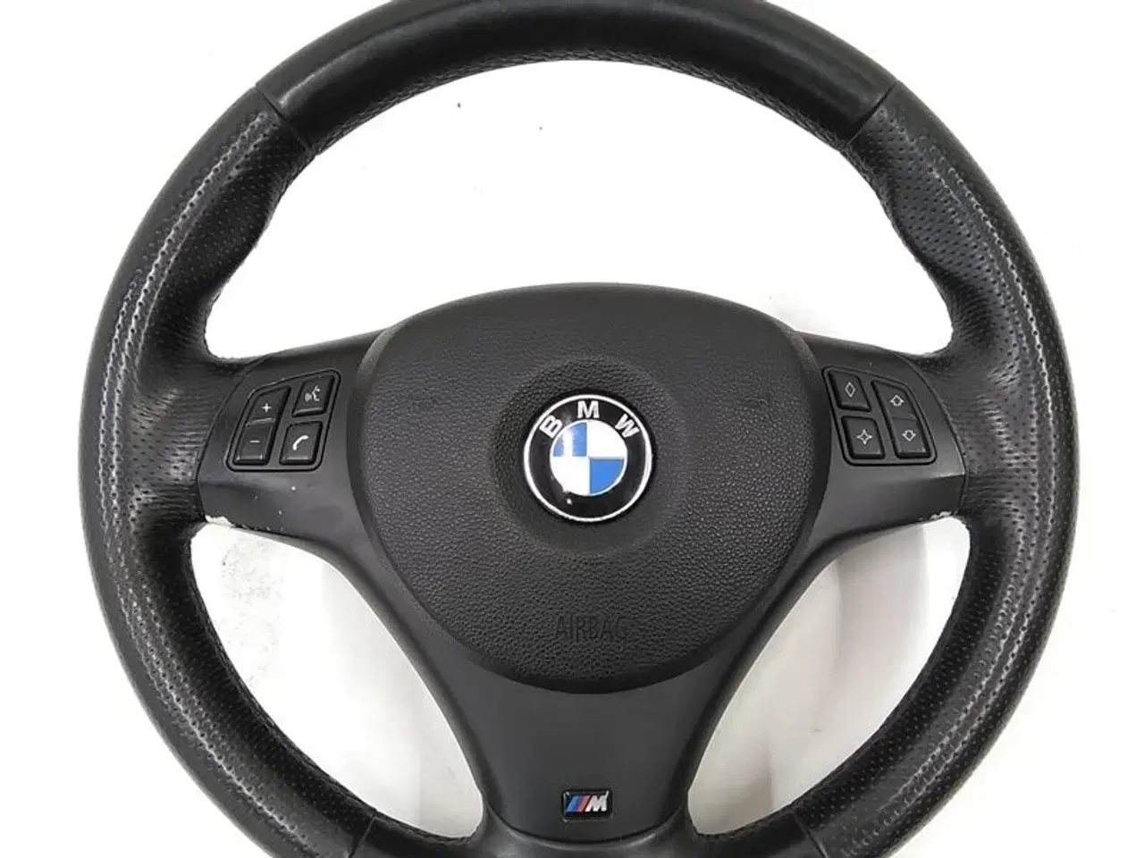Billede 1 - Sportsrat M-Technic læder airbag C50668 BMW E87 E90 E91 E92 E93 E81 E82 E87LCI E88 E90LCI E91LCI X1 (E84) E92LCI E93LCI