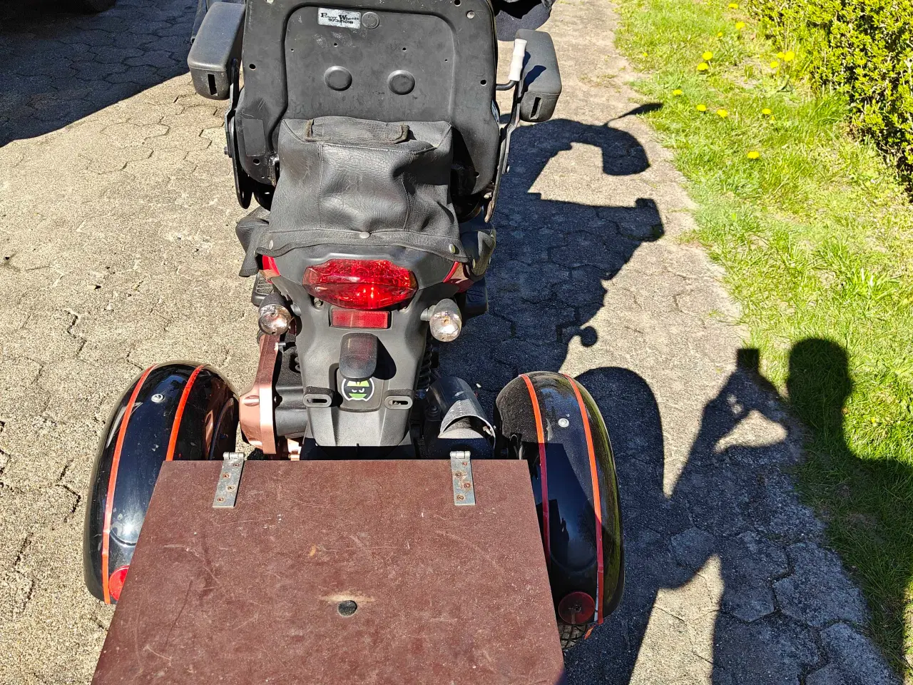 Billede 3 - Sym Orbit - Rød, 3-hjulet 30 km/t