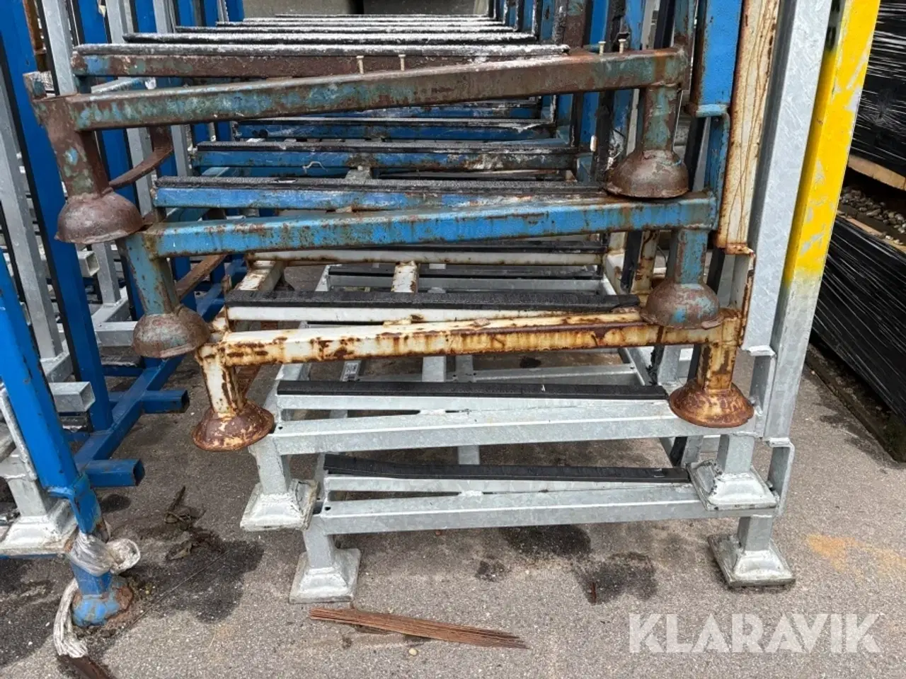 Billede 3 - Stål glasstativer Glassolution / scanglas 10 styk