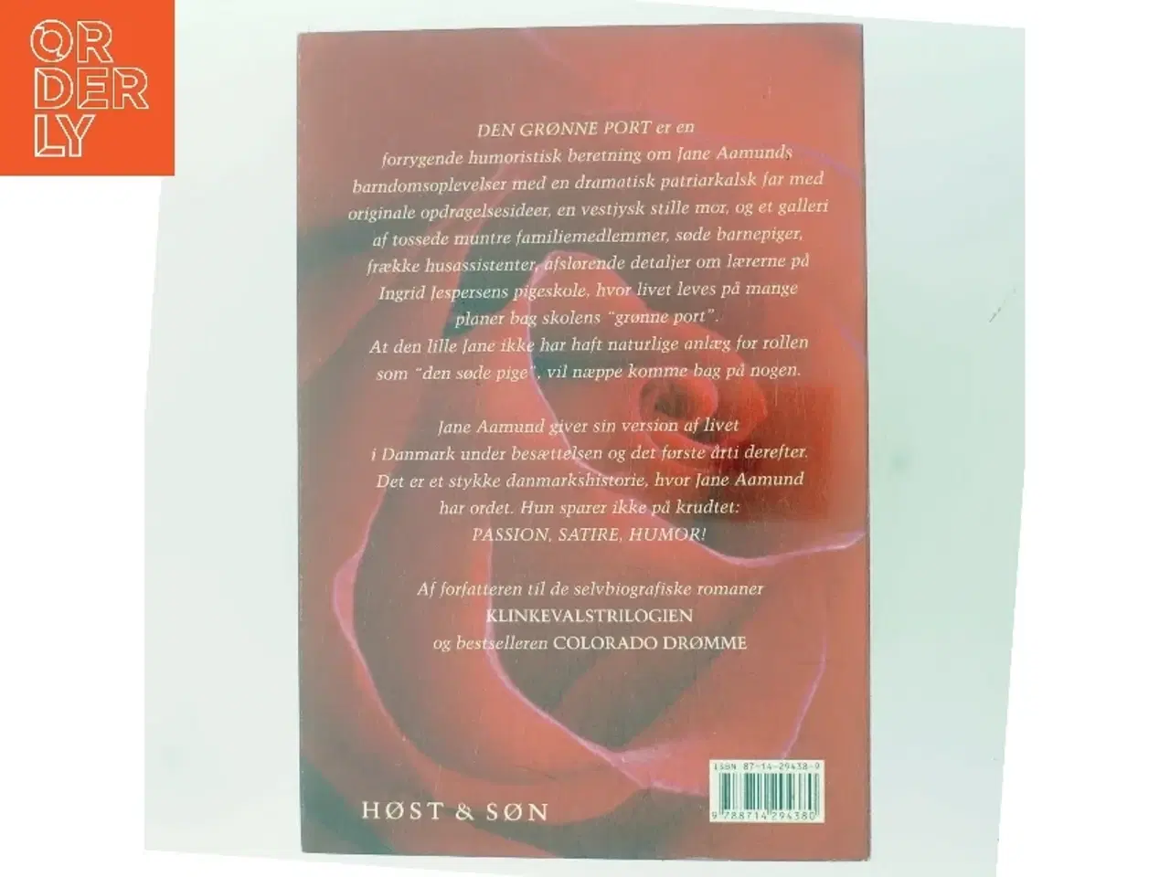 Billede 3 - Den grønne port : erindringer fra tremmeseng til brudeskammel af Jane Aamund (Bog)