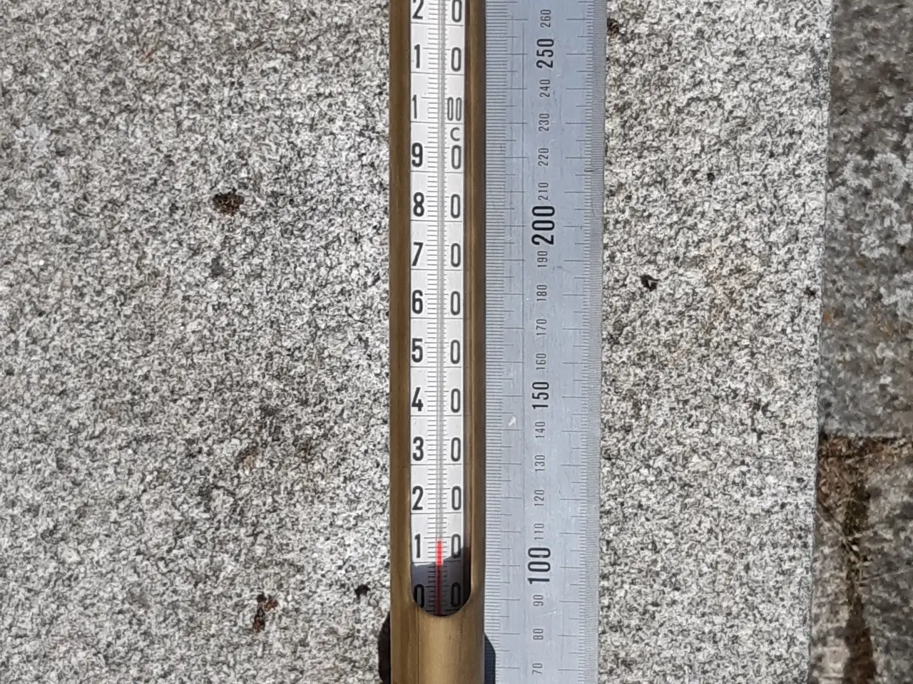 Billede 1 - Termometer 1/2"  320mm Lang