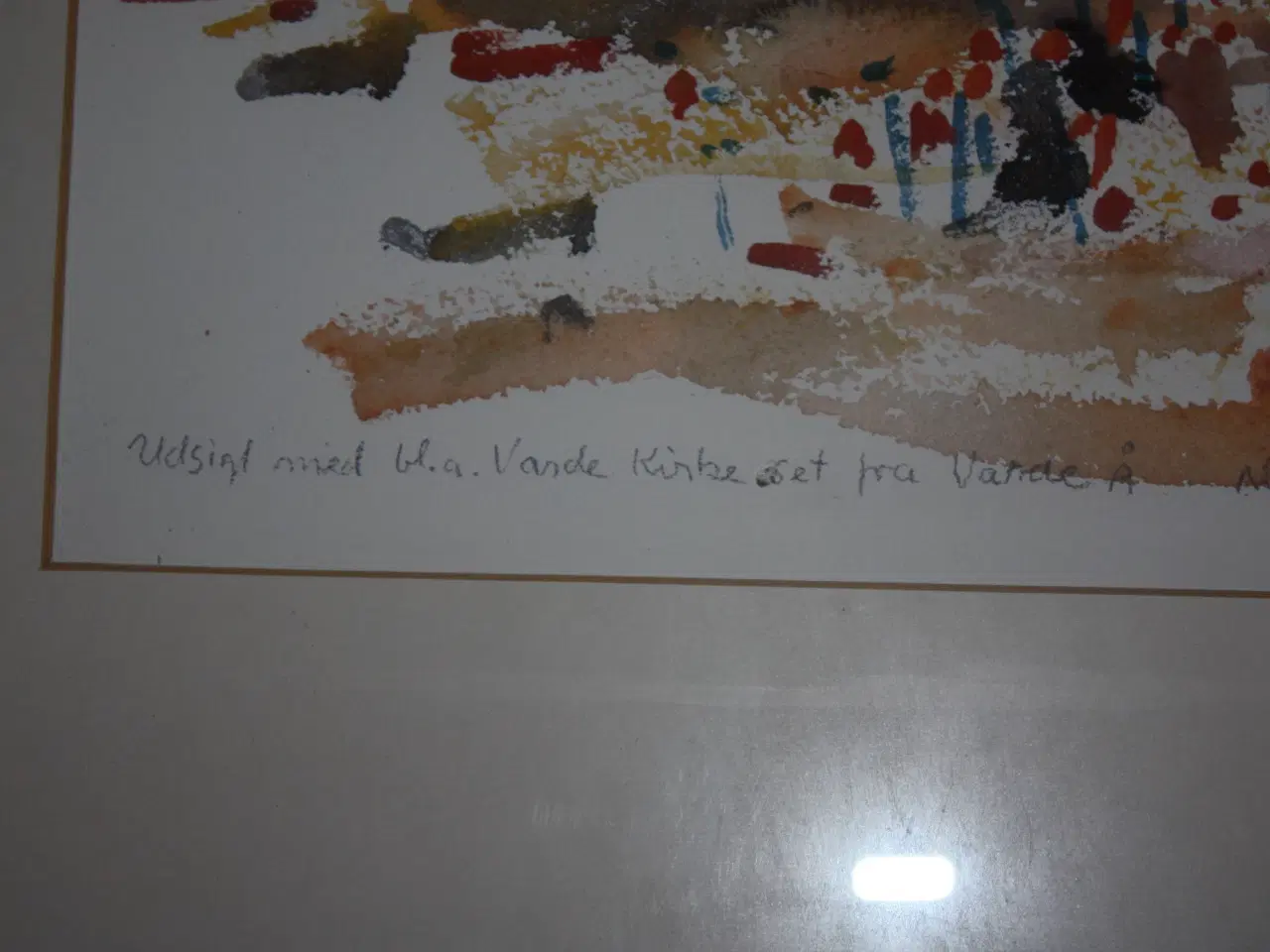 Billede 5 - Akvarel billede af Per J. K. Pedersen 