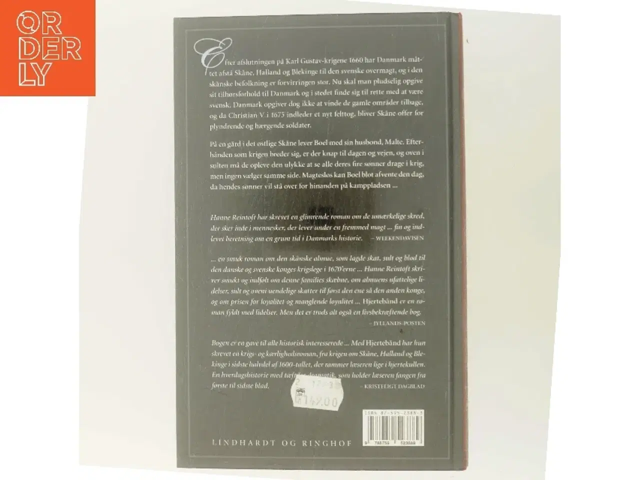 Billede 3 - Hjertebånd : roman af Hanne Reintoft (Bog)