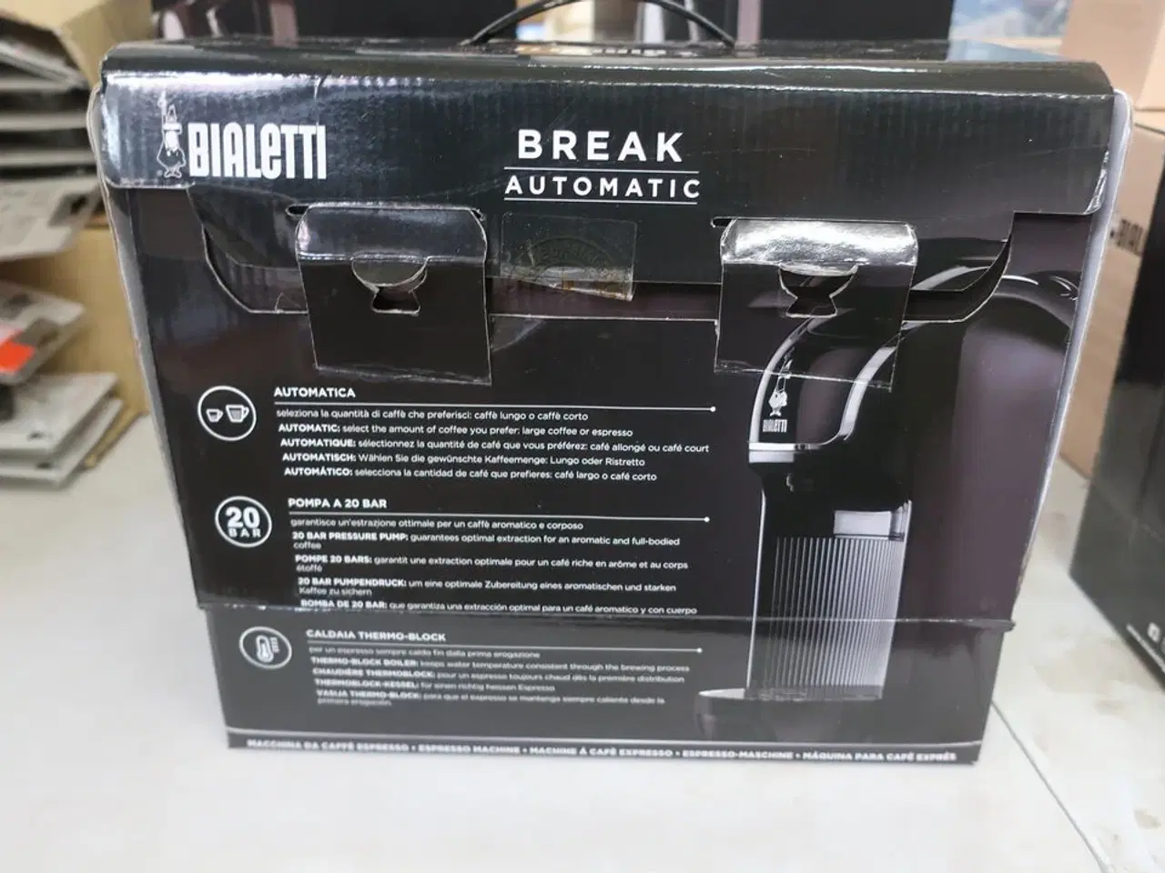 Billede 2 - Kapsel espresso kaffemaskine BIALETTI BREAK AUTOMATIC