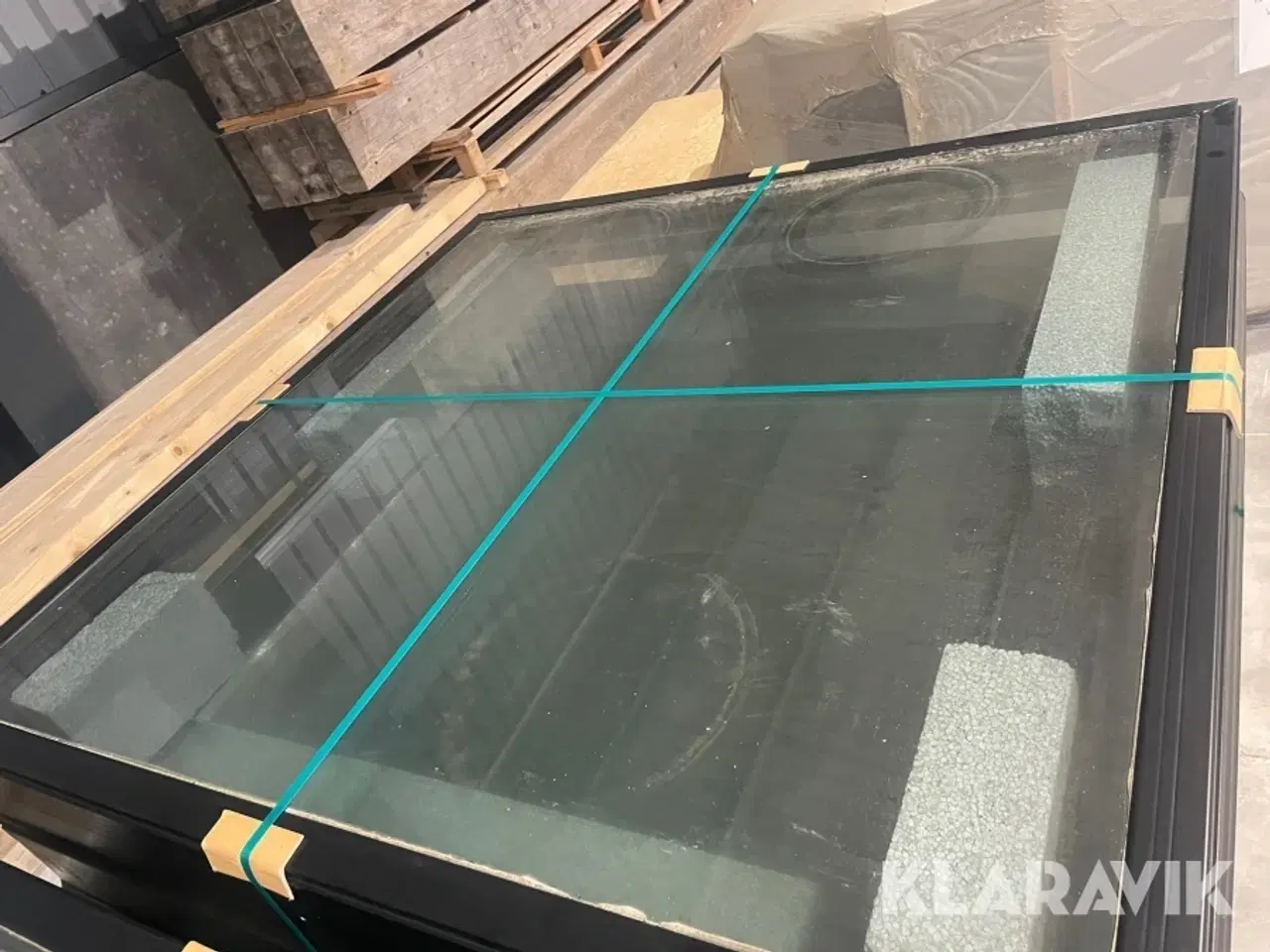 Billede 4 - Ovenlys vinduer Unilite Planlys-glas 6 styk