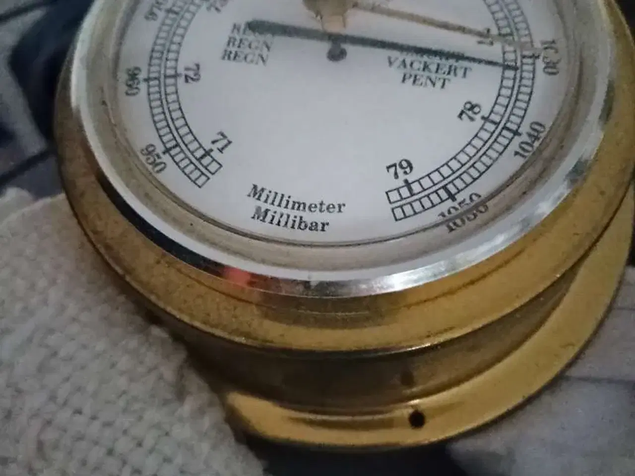 Billede 2 - Vintage barometer