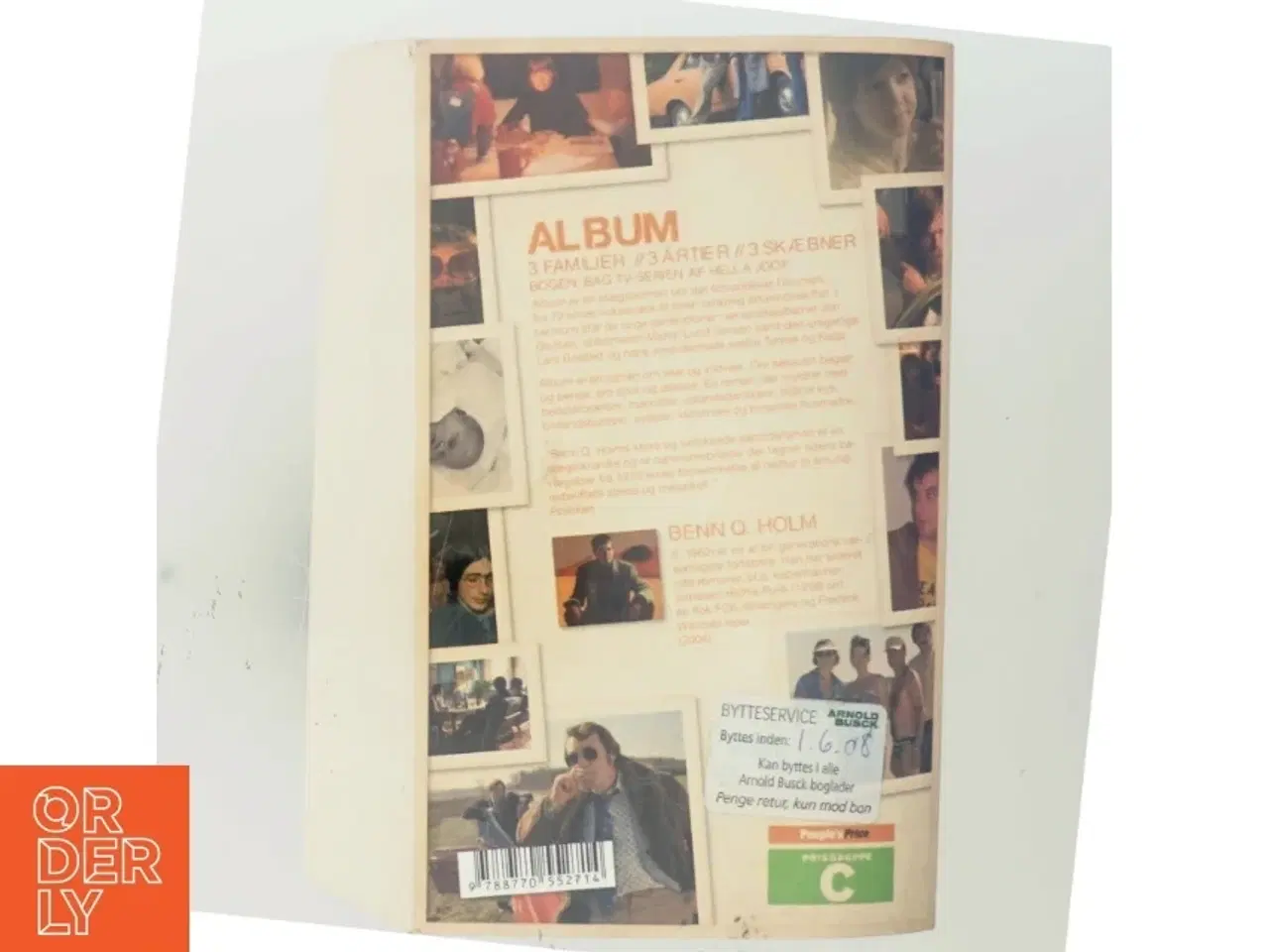 Billede 3 - Album : roman (Læseklubpose) af Benn Q. Holm (f. 1962) (Bog)