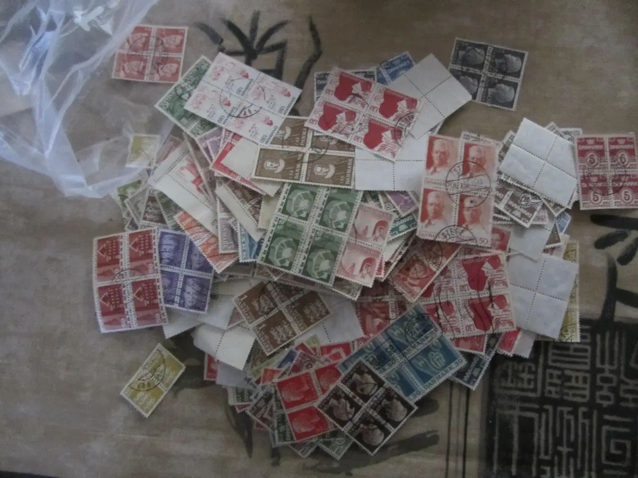 Billede 2 - Danske frimærker pæne stemplede