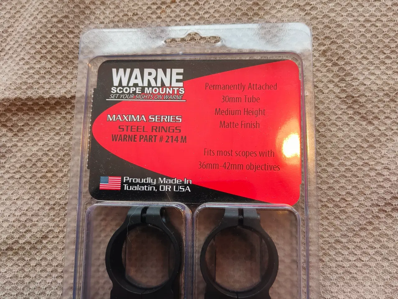 Billede 1 - Warne 30mm medium