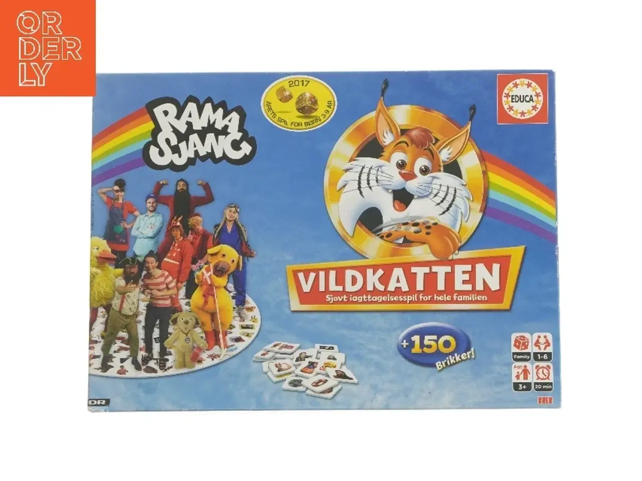 Billede 1 - Vildkatten brætspil fra Educa (str. 37,5x27 cm)