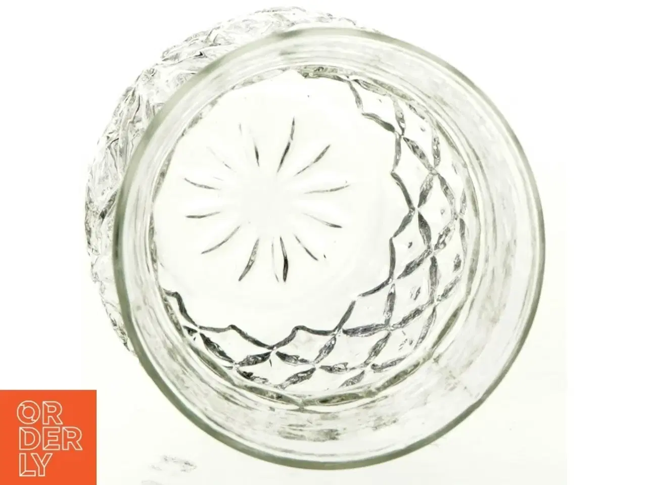 Billede 4 - Glas vase i krystal look (str. 12 x 9 cm)