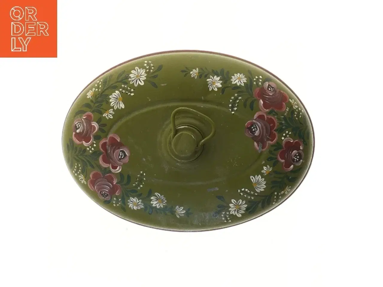 Billede 2 - Almue varmedunk med blomstermønster (str. 29 cm)