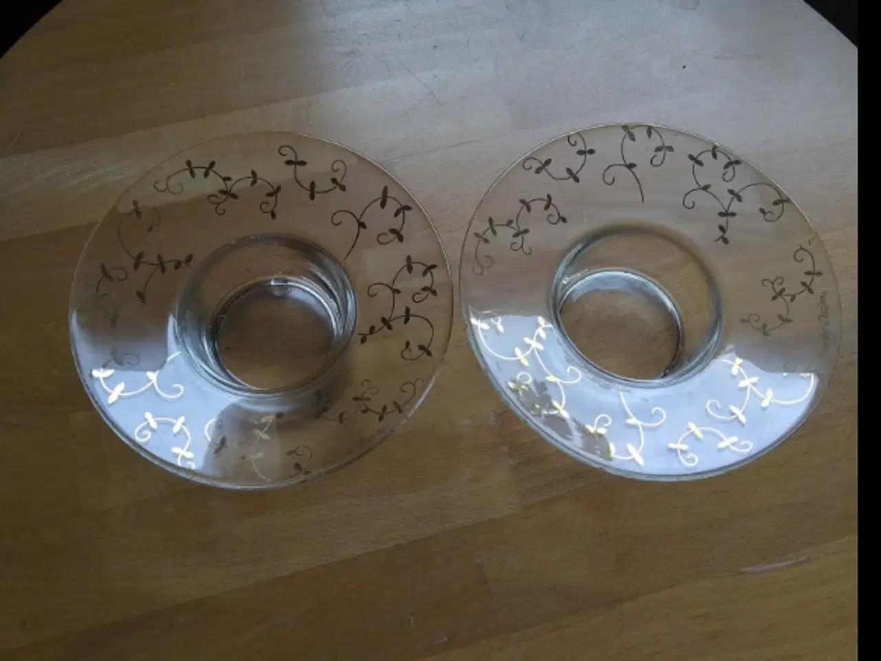 Billede 1 - Glas fyrfadslysestage - Charlot Design