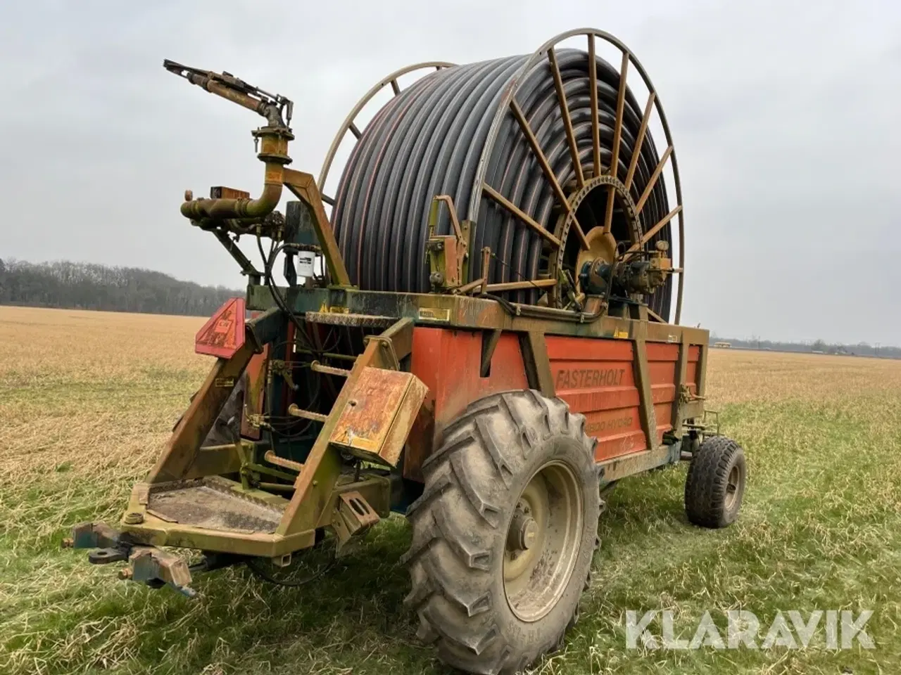 Billede 4 - Vandingsmaskine Fasterholt FM480 Hydro med 110x700 meter slange