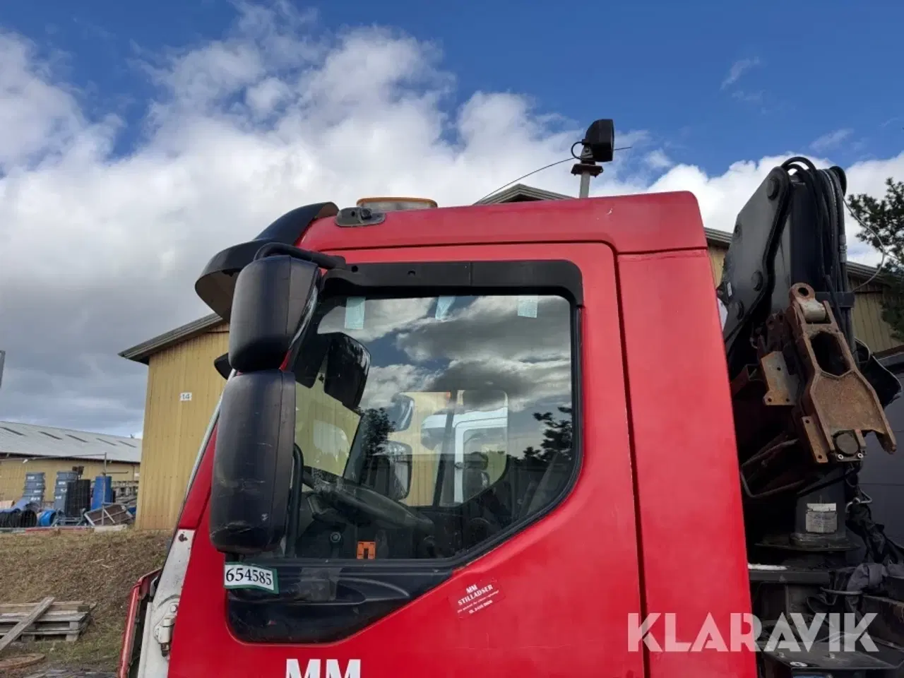 Billede 11 - Lastbil med Kran HMF 760 k3 Volvo FE 280 4X2