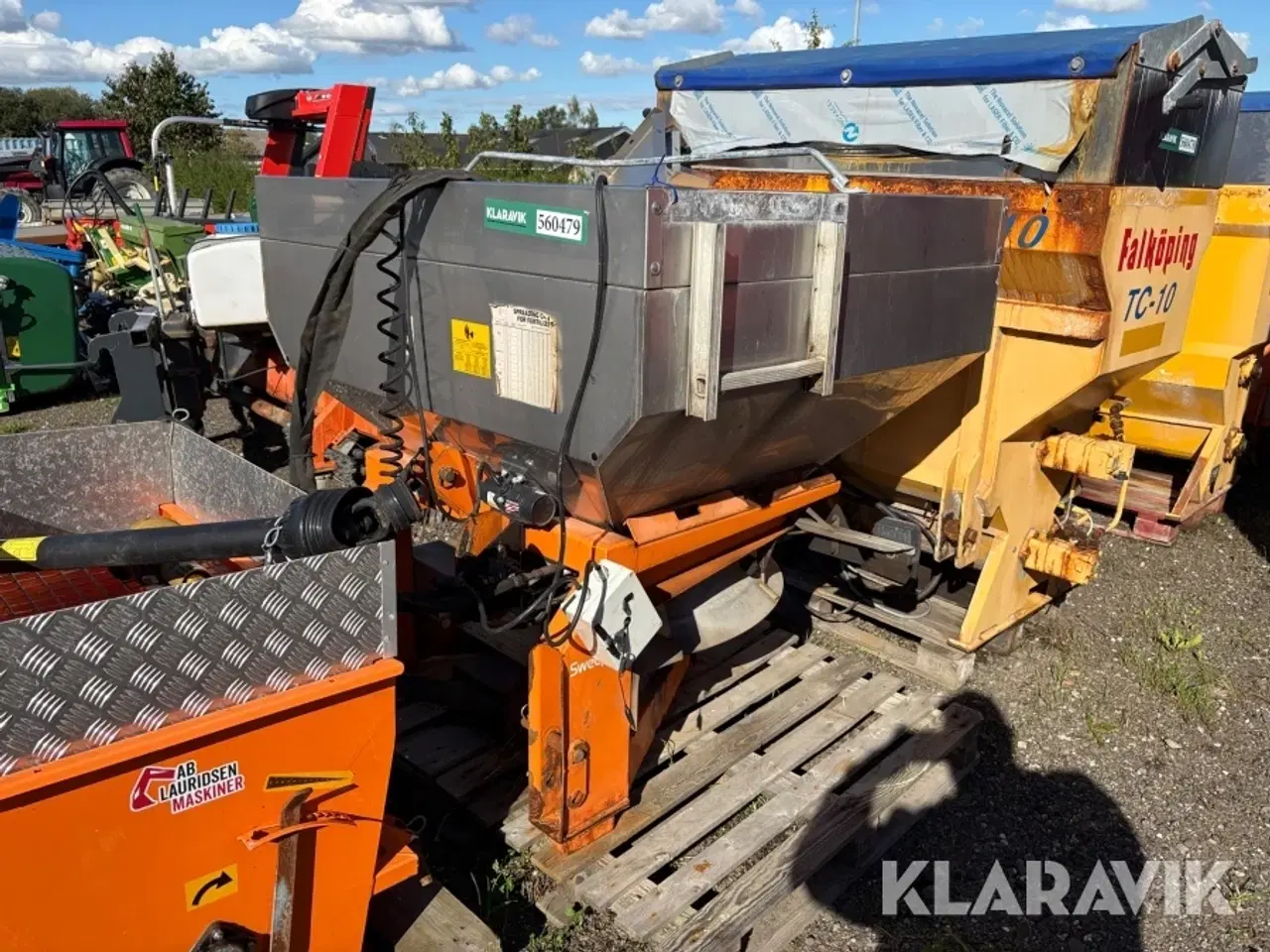 Billede 1 - Gødningsspredere Cosmo 800/1000 rustfri beholder
