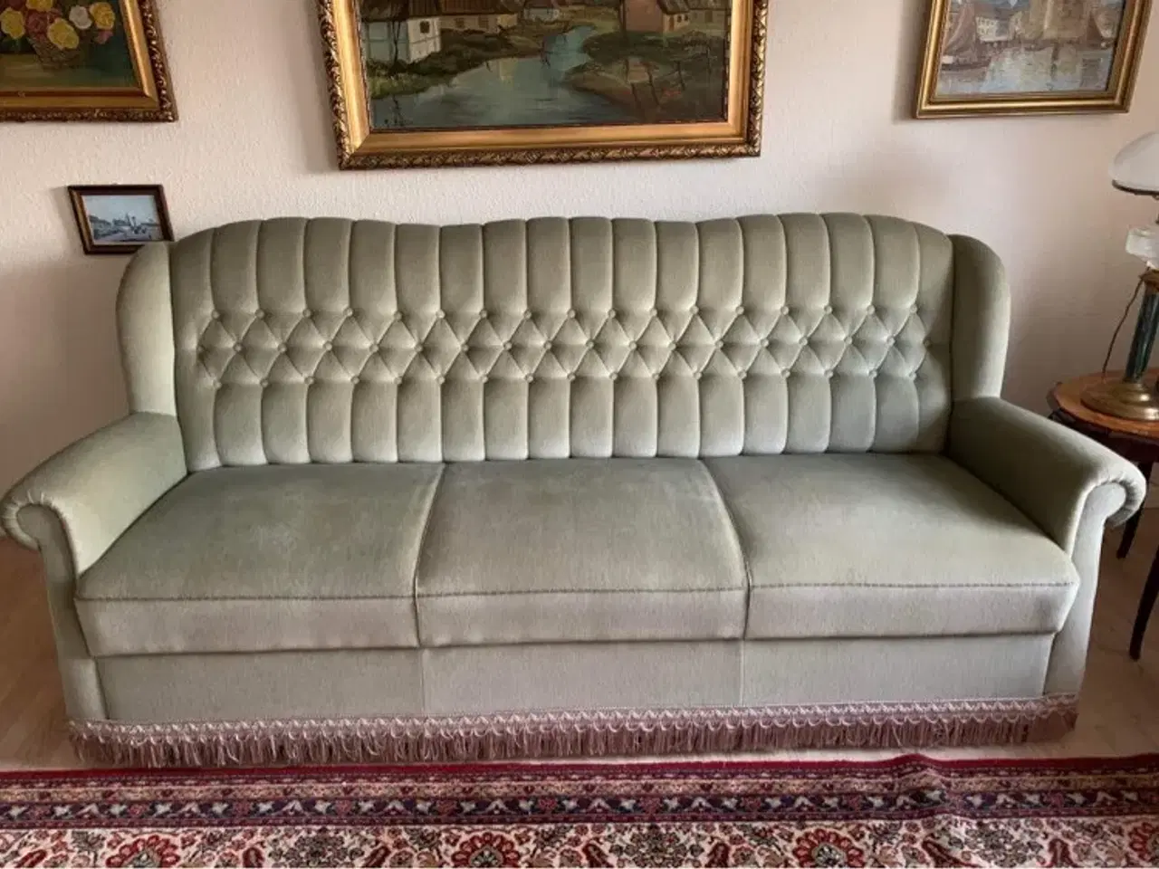Billede 1 - Grøn sofa