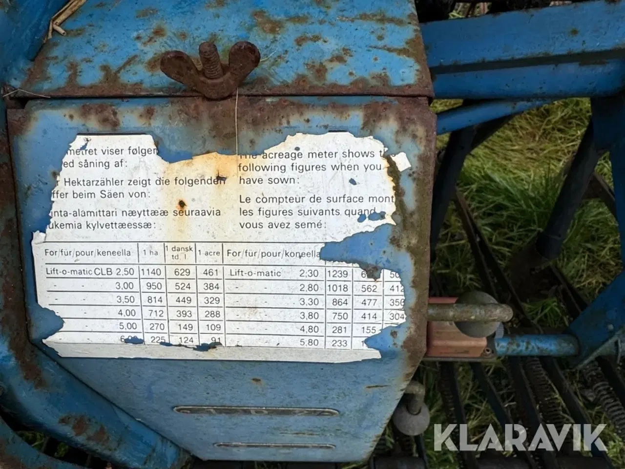 Billede 7 - Såmaskine Nordsten Lift-o-matic