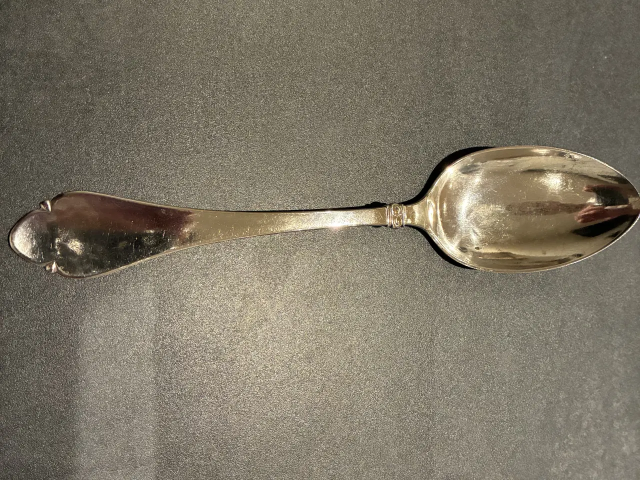 Billede 1 - Bernstoff middagsske i sølv