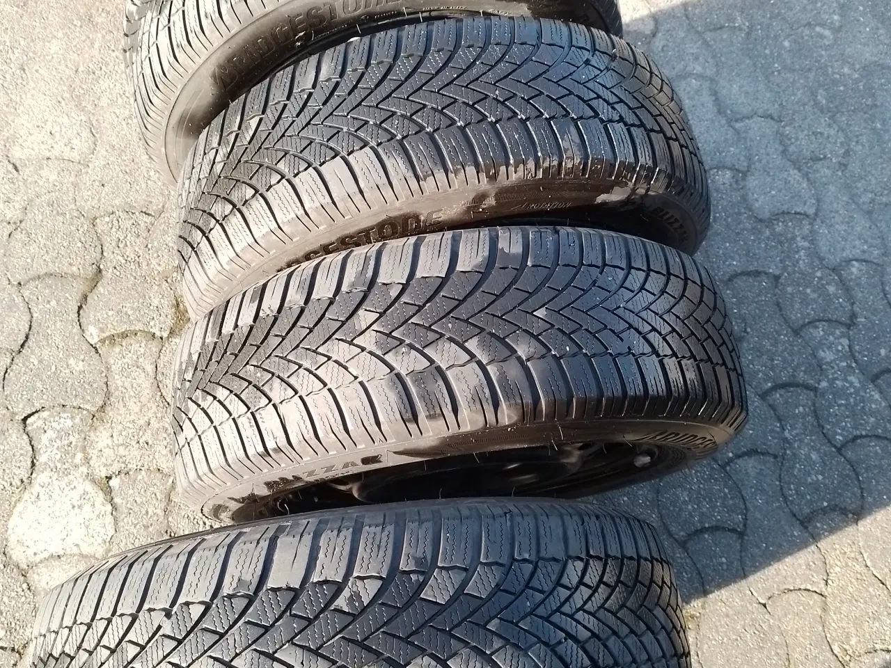 Billede 2 - Vinterhjul toyota yaris med TPMS sensor