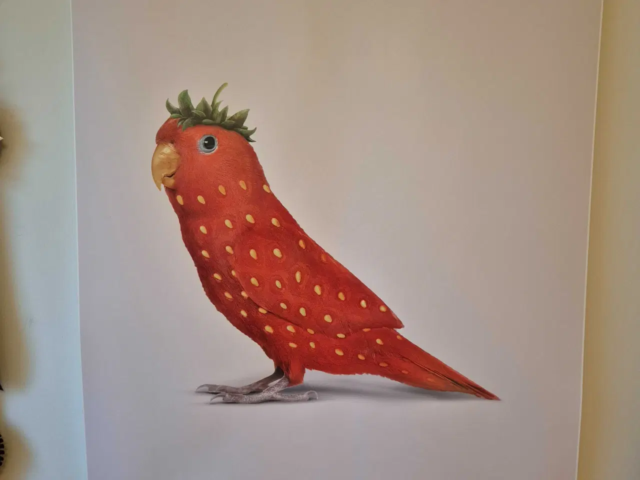 Billede 1 - Strawbirdy plakat