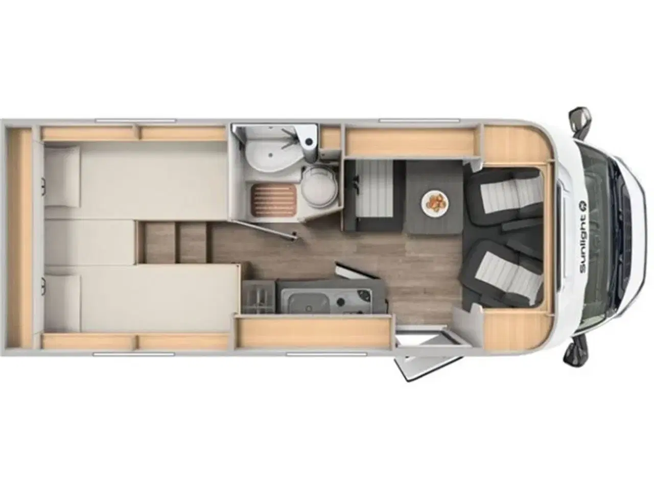 Billede 5 - 2022 - SunLight VAN V66 Adventure Edit   SunLight Van V66 Adventure Edit 2022 - Kan ses nu hos Camping-Specialisten.dk