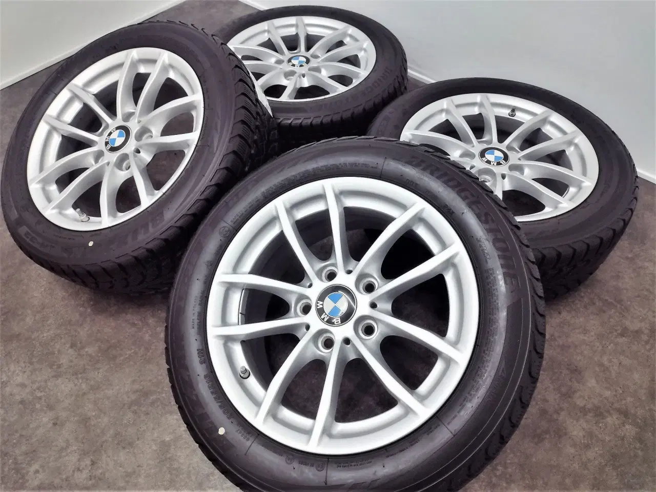 Billede 2 - 5x120 16" ET40 BMW style-378 vintersæt (Demosæt)