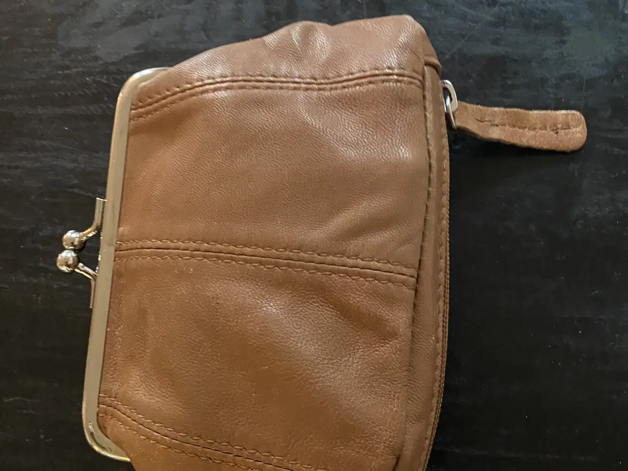 Billede 1 - Pung i læder