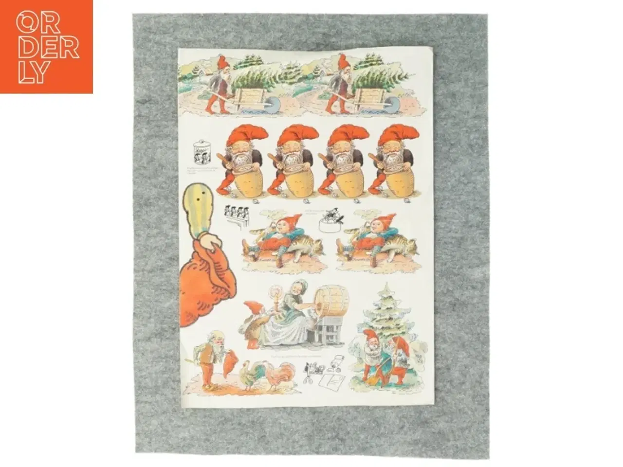 Billede 2 - Kravlenisser (udklip) (str. 42 x 30 cm)