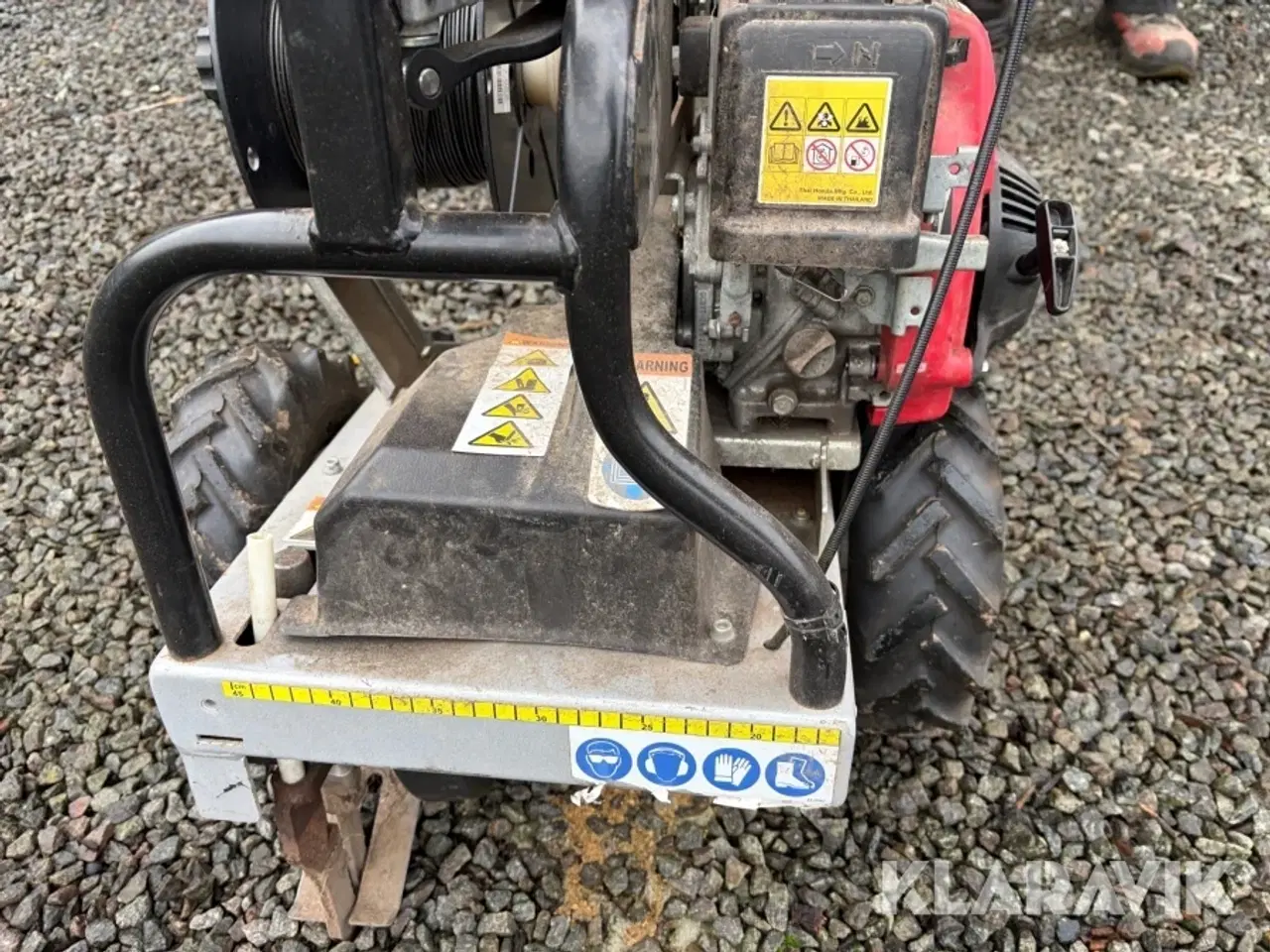 Billede 7 - Kabelnedlægger Portable winch / Honda PWM600MH