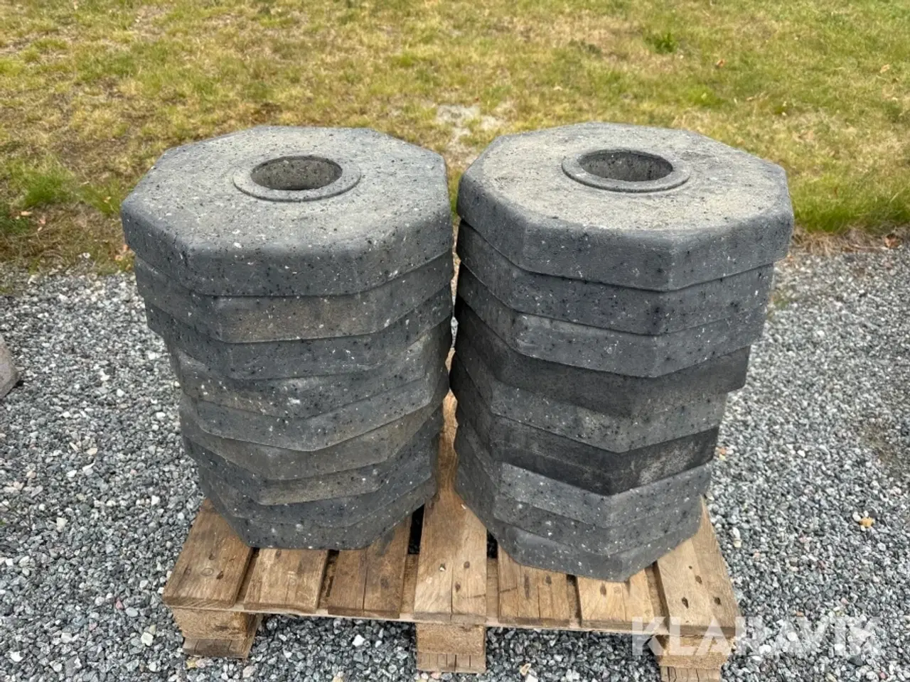 Billede 5 - Ballastklodser Müba 48 styk