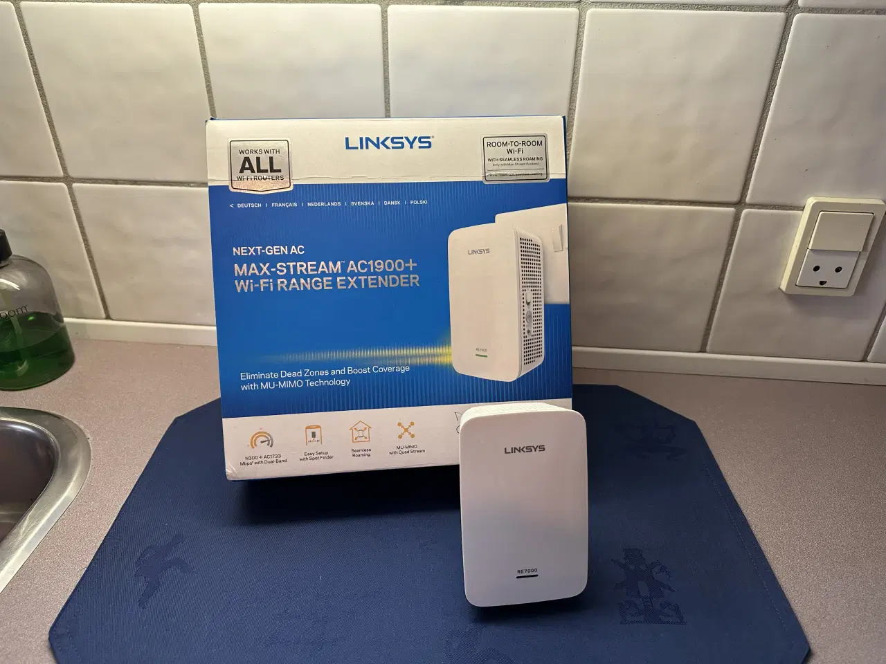 Billede 1 - Linksys RE7000 trådløs router