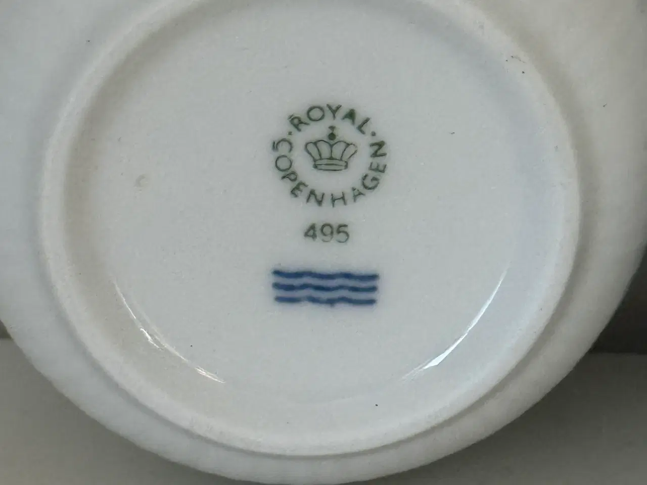 Billede 8 - Royal Copenhagen Hvid Riflet Termokop/krus