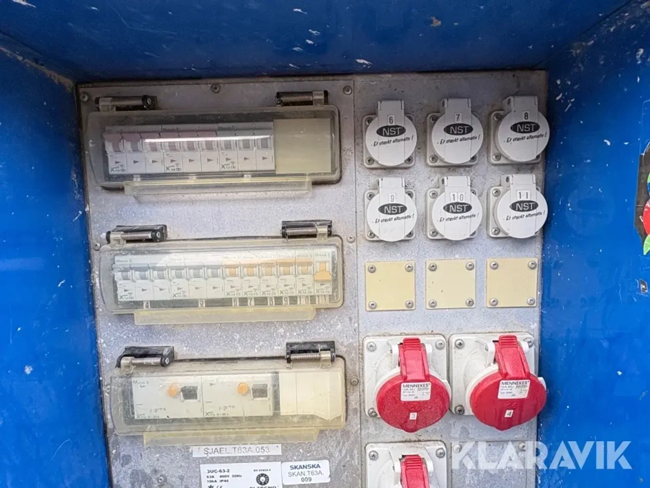 Billede 7 - Byggestrømtavle