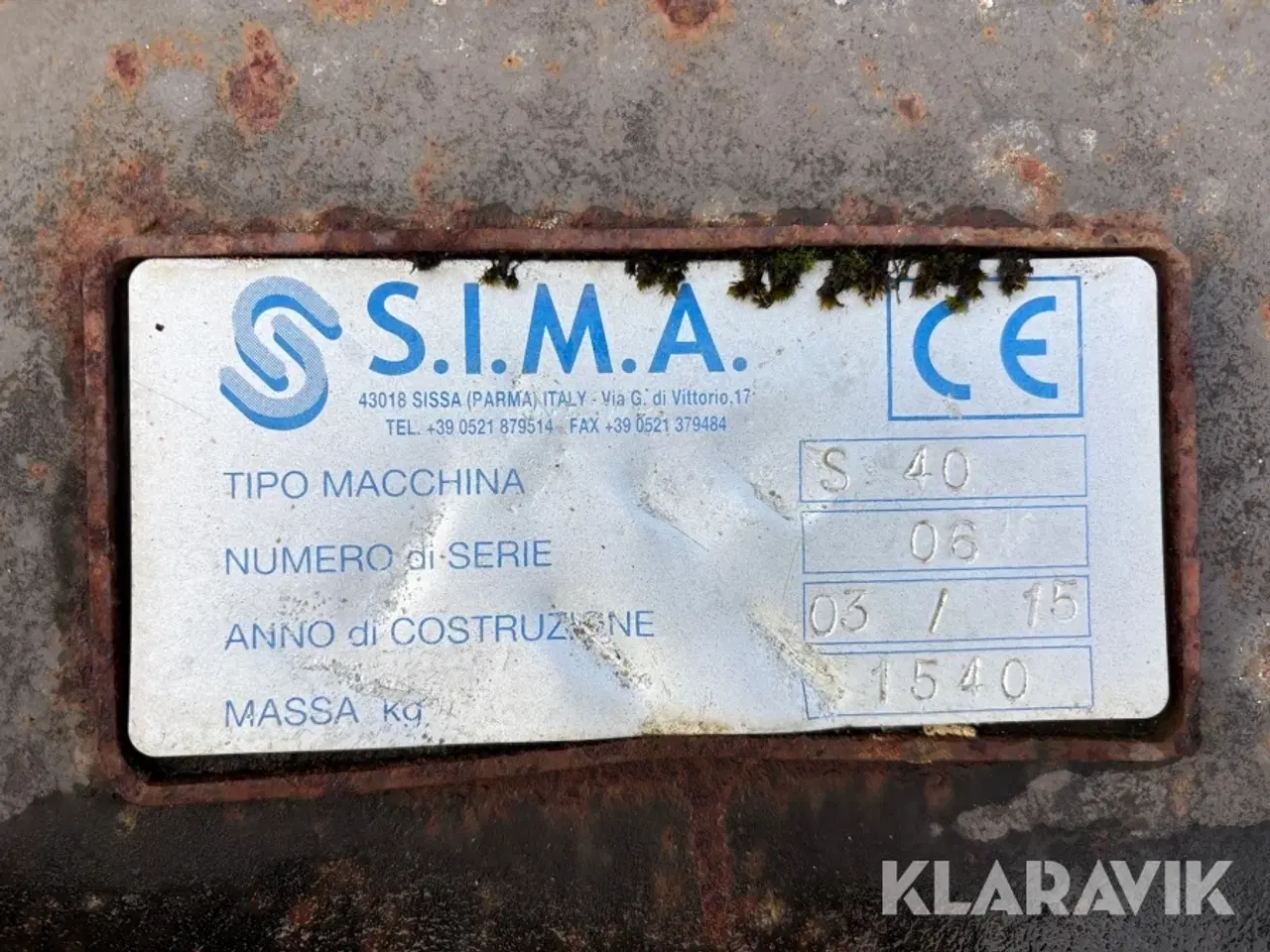 Billede 5 - Betonblandeskovl S. I. M. A. S 40