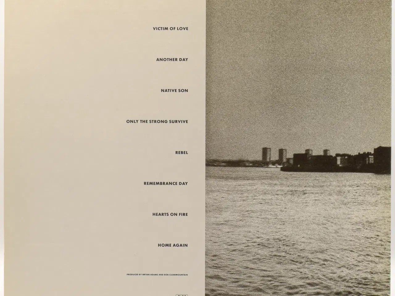 Billede 2 - Bryan Adams - Into The Fire - JAPAN 1987 - EX/EX