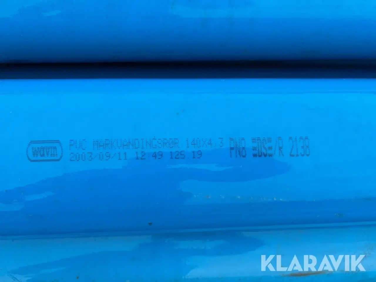 Billede 9 - Markvandingsrør Wavin PVC 140x4,3 22 styk