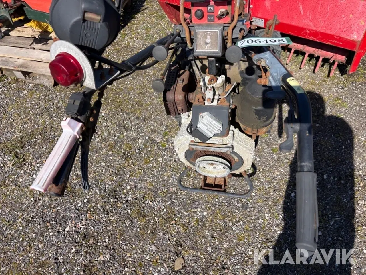 Billede 7 - Redskabsbærer Goldini 140 AB2 - Diesel - med stenrive og kost