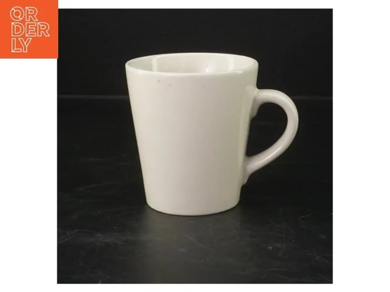 Billede 1 - Hvid kaffekop (str. 10 cm)