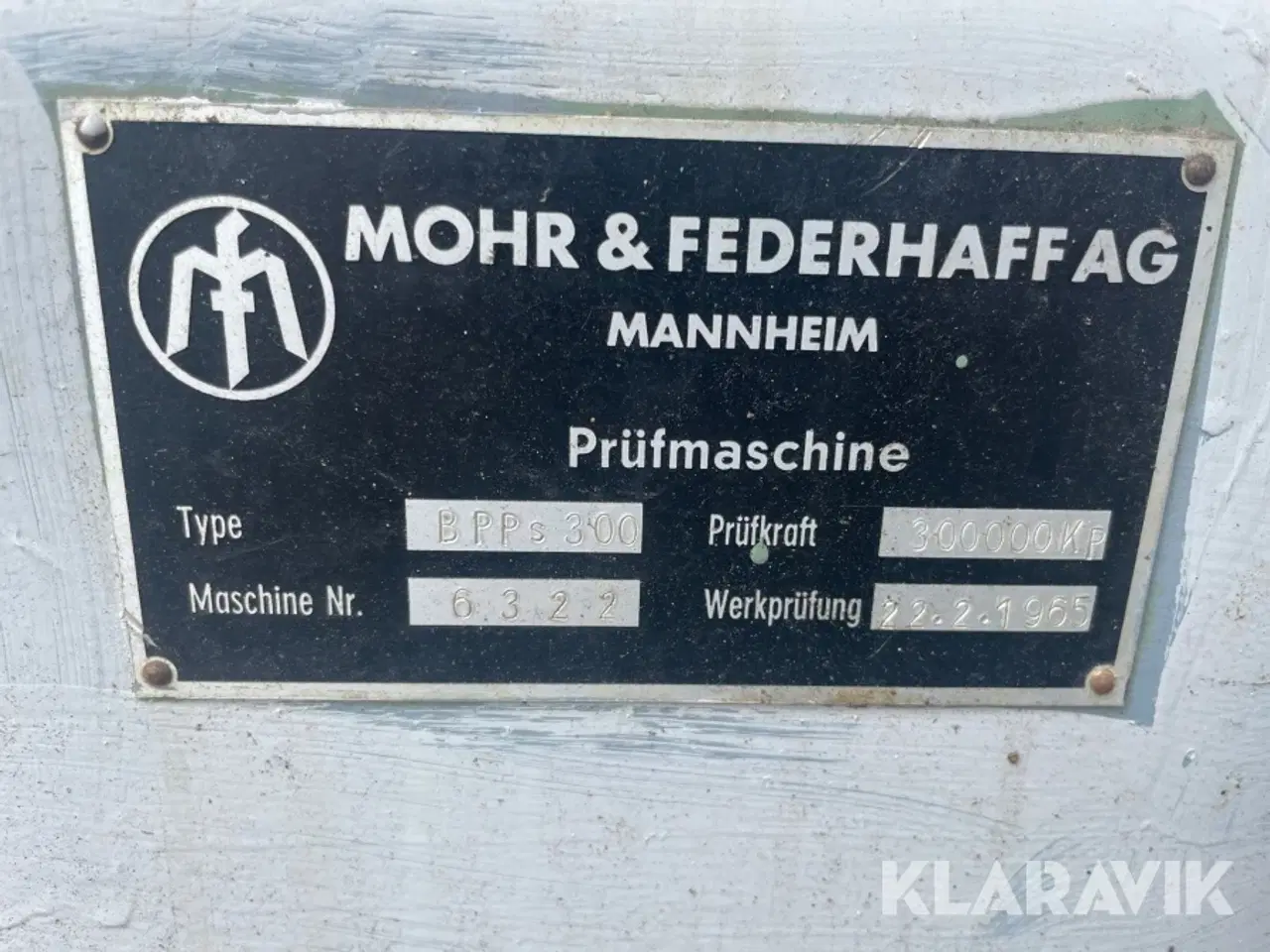 Billede 8 - Hydraulisk presser, Mohr & Federhaff BRP S300