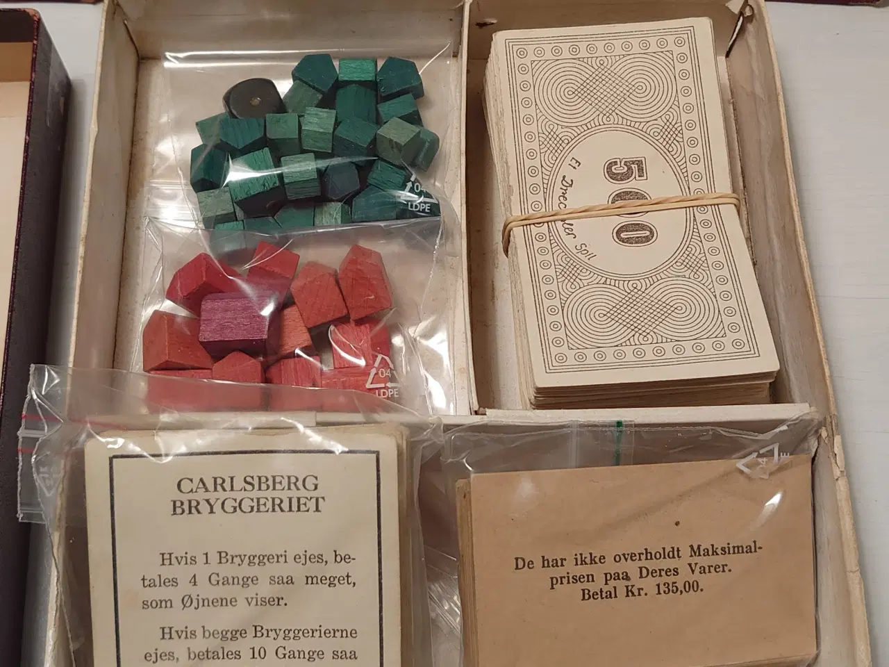 Billede 4 - Komplet matadorspil fra før 1948 m. metalbiler